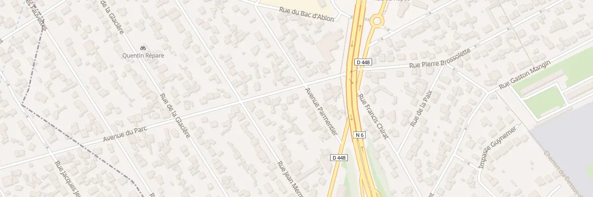 Plan du 98 Av du Parc à Montgeron
