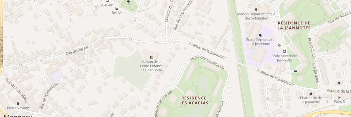 Plan du 26 Rue du Parc à Mennecy