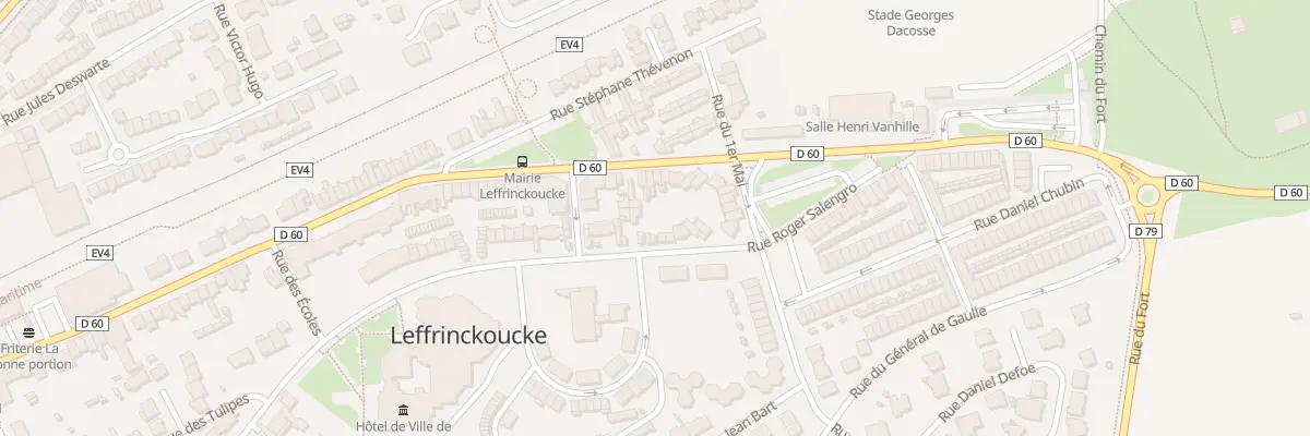 Plan du 142 Rue du 2 Juin 1940 à Leffrinckoucke