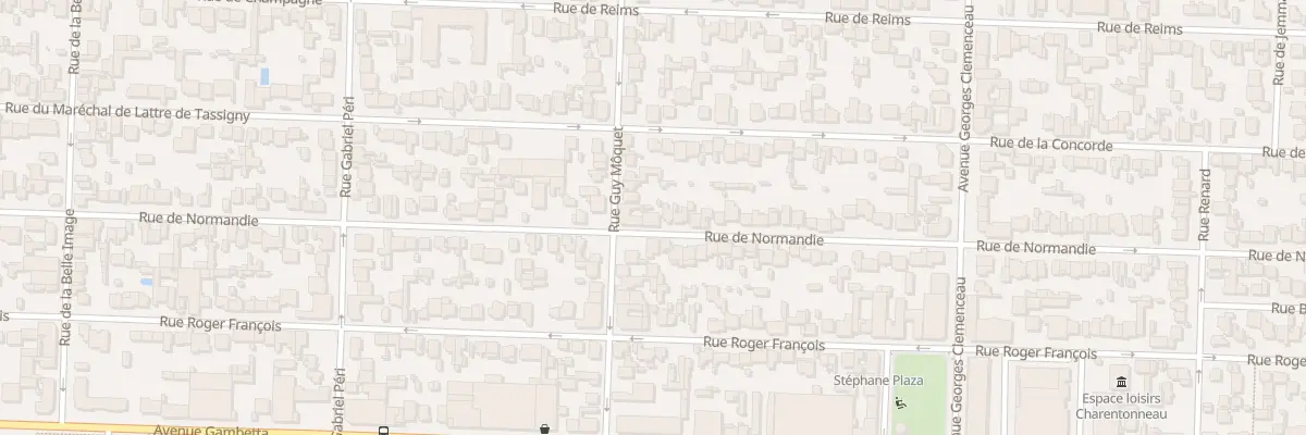 Plan du 89 Rue de Normandie à Maisons-Alfort