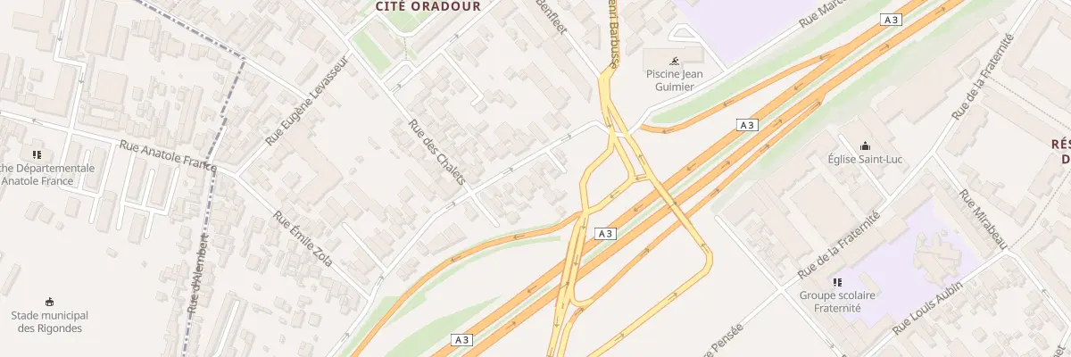 Plan du 17 Rue Alexandre Dumas à Romainville