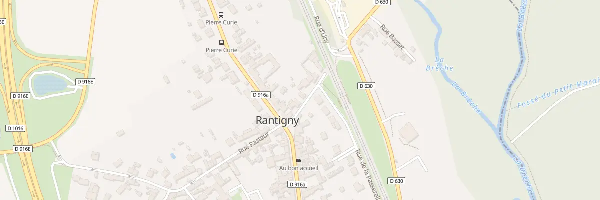 Plan du 5 Rue Emile Zola à Rantigny
