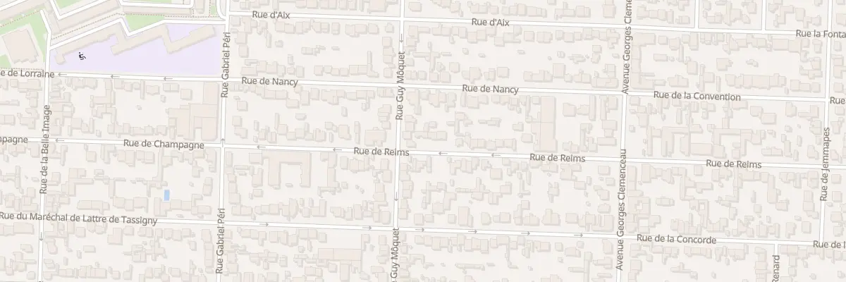 Plan du 25 Rue de Reims à Maisons-Alfort