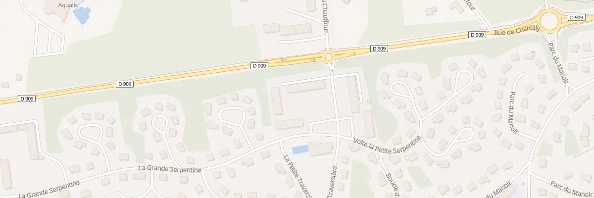 Plan du 3 Voie de la Grande Traversière à Gouvieux