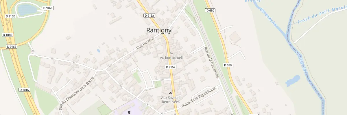 Plan du 24 Rue Anatole France à Rantigny