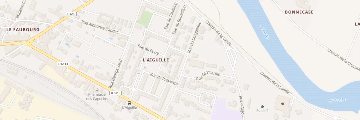 Plan du 13 Rue du Languedoc à Trèbes
