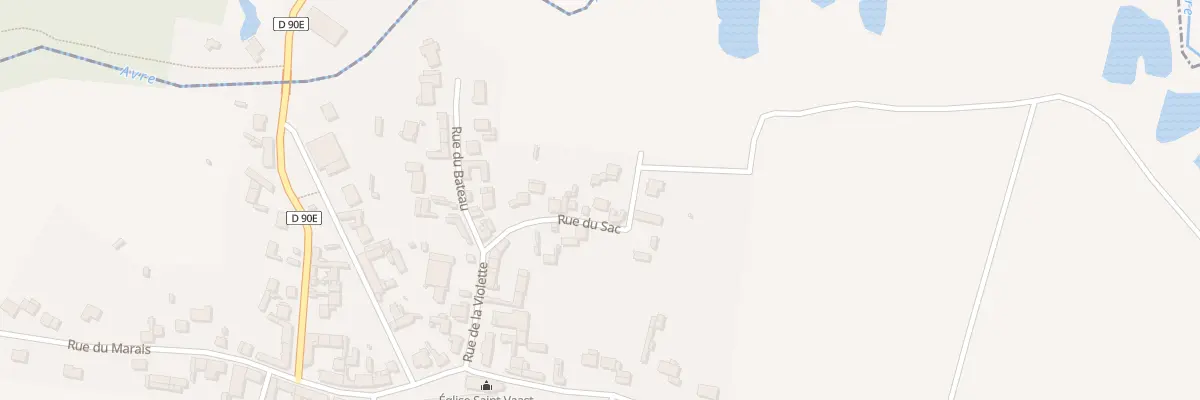Plan du 9 Rue du Sac à Hailles