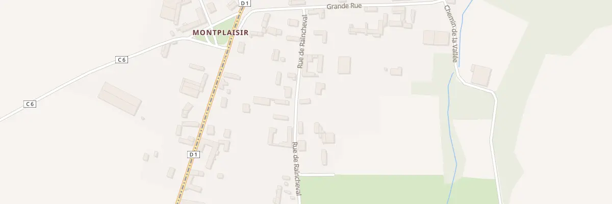 Plan du 9 Rue de Raincheval à Marieux