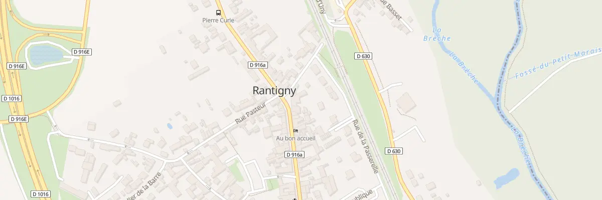 Plan du 36 Rue Anatole France à Rantigny