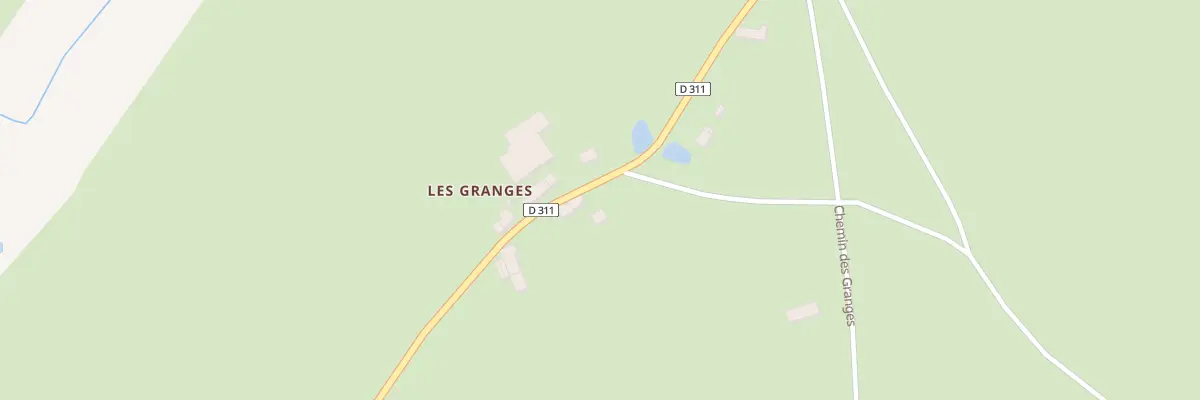 Plan du 5094 Les Granges à Courçais