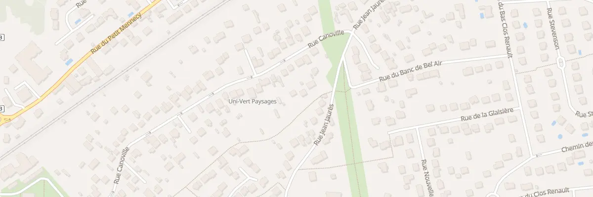 Plan du 104T Rue Canoville à Mennecy