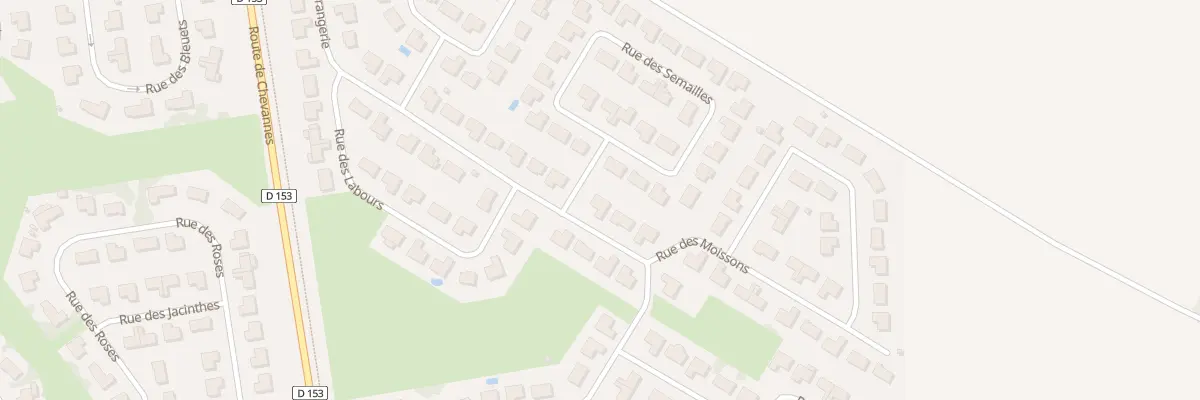 Plan du 20 Av de l’Orangerie à Mennecy