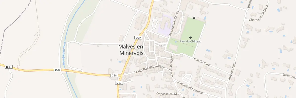 Plan du 27 Le Village à Malves-en-Minervois