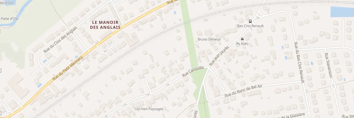 Plan du 89 Rue Canoville à Mennecy