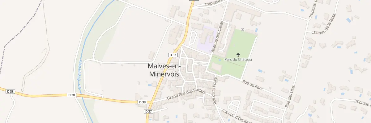 Plan du 31 Le Village à Malves-en-Minervois