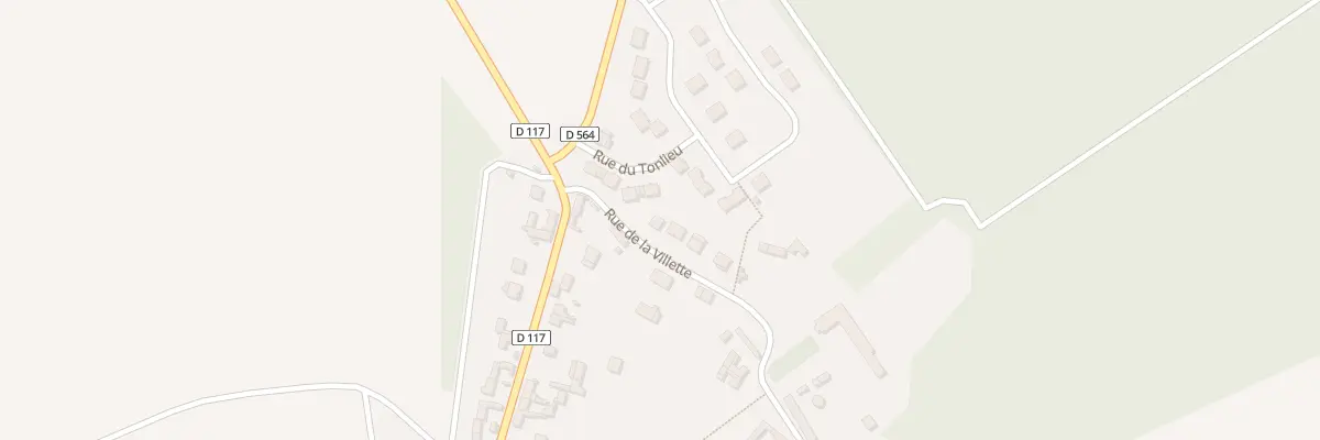 Plan du 65 Rue de la Villette à Plainval