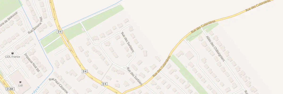 Plan du 42 Rue des Sorbiers à Téteghem-Coudekerque-Village