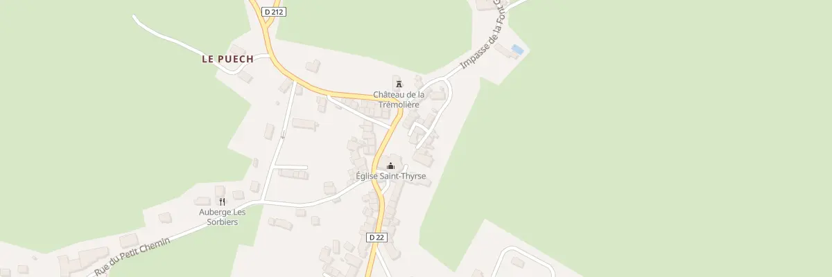 Plan du 5488 Le Bourg à Anglards-de-Salers
