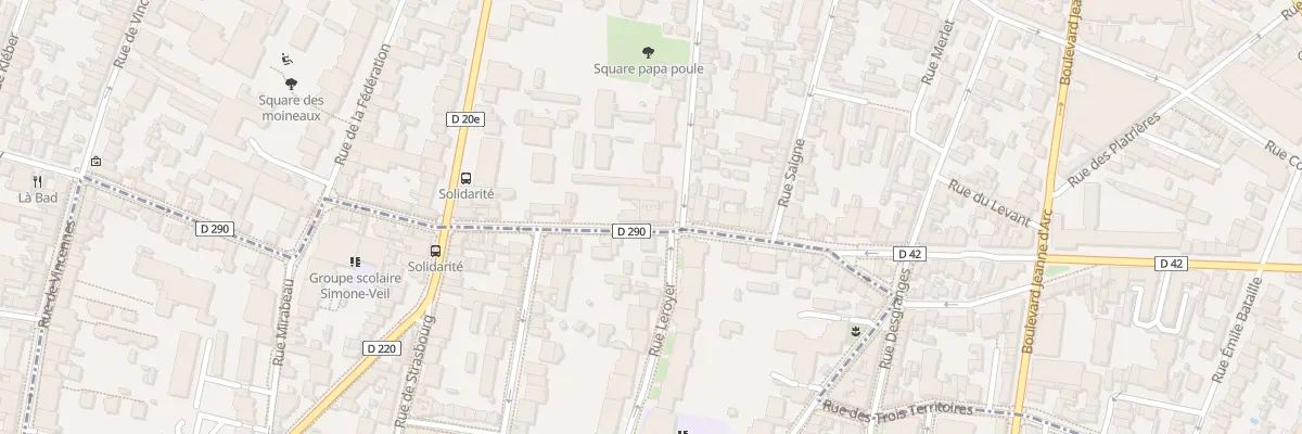 Plan du 29B Rue de la Solidarité à Montreuil
