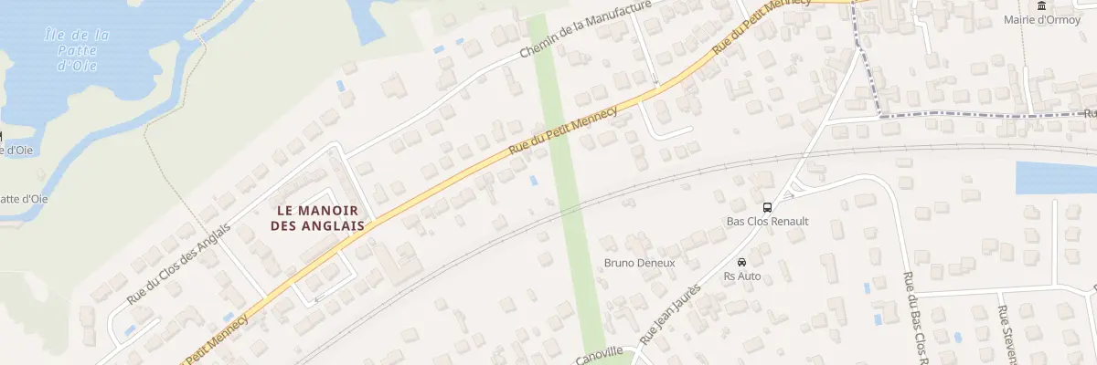 Plan du 52 Rue du Petit Mennecy à Mennecy