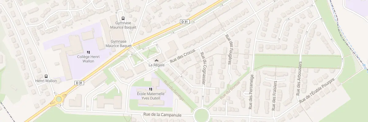 Plan du 10 Rue des Crocus à Vigneux-sur-Seine
