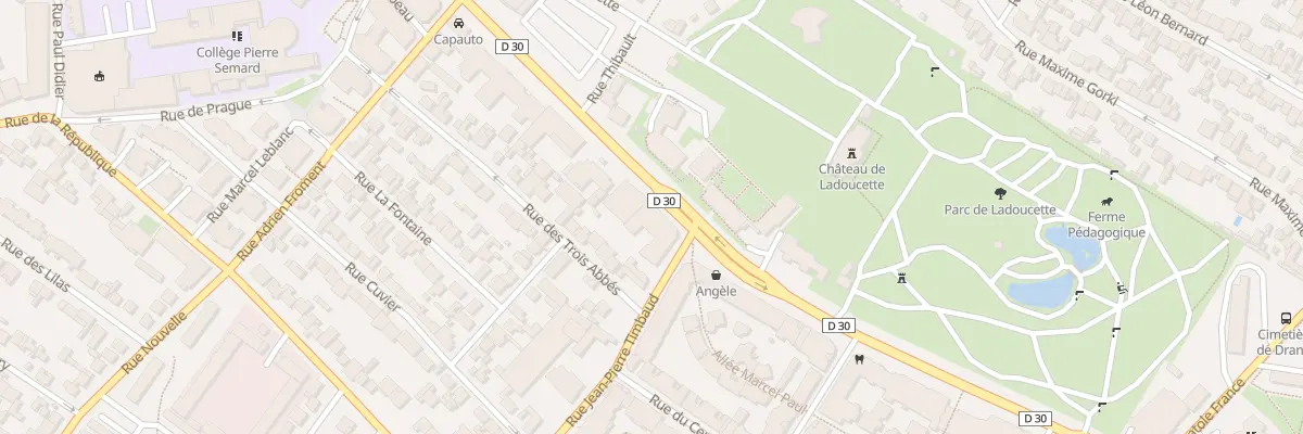 Plan du 97 Rue Sadi Carnot à Drancy