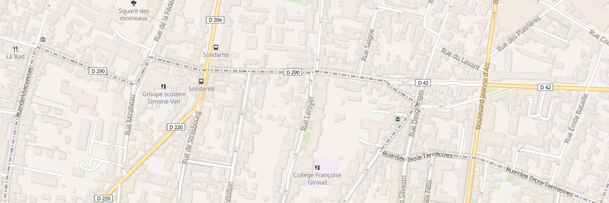 Plan du 35 Rue Leroyer à Vincennes