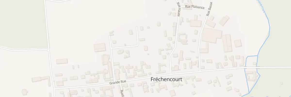 Plan du 8 Rue des Anciens Combattants à Fréchencourt