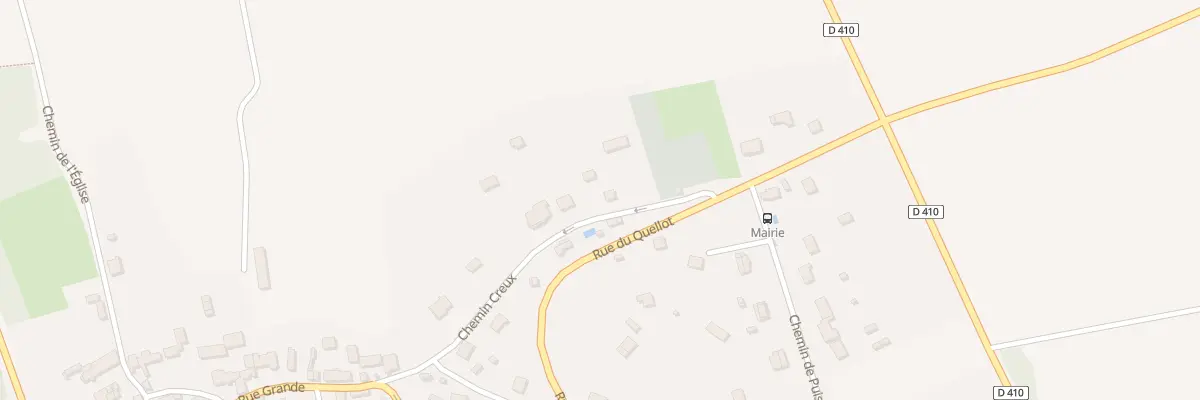 Plan du 6 Che Creux à Boulancourt