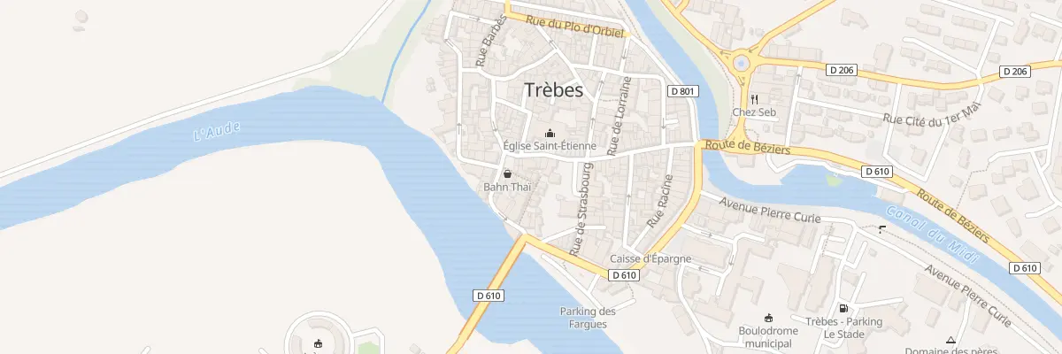 Plan du 4 Rue de la Fontaine à Trèbes