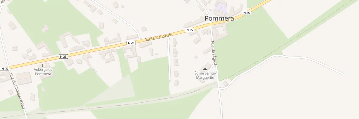 Plan du 5 Les Quatorze à Pommera