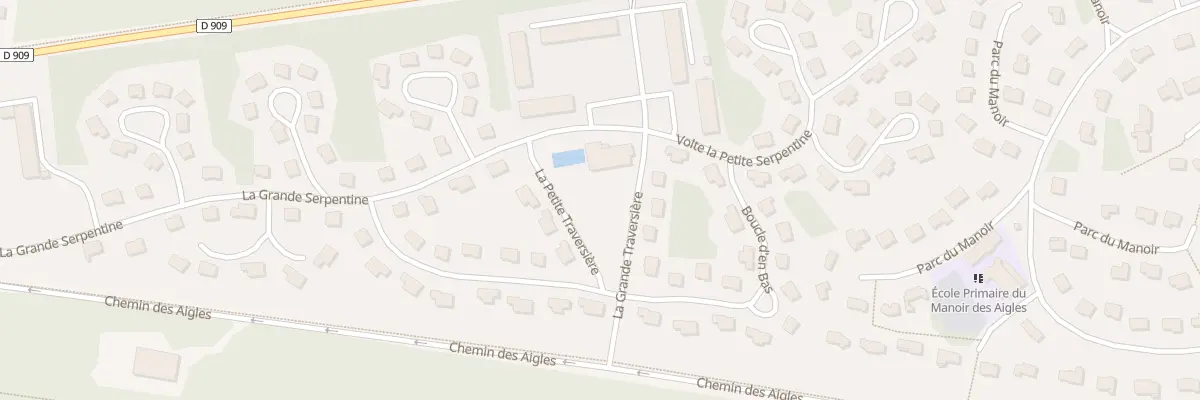 Plan du 28 Voie de la Grande Serpentine à Gouvieux