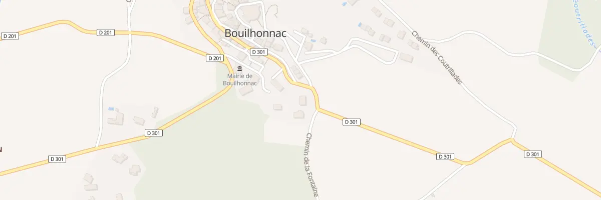 Plan du 5088 Au Deves à Bouilhonnac