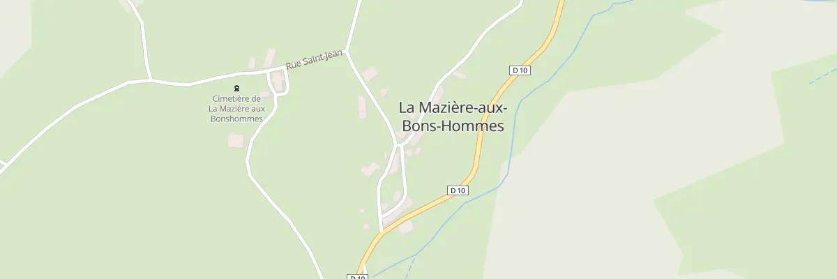Plan du 5078 Le Bourg à La Mazière-aux-Bons-Hommes
