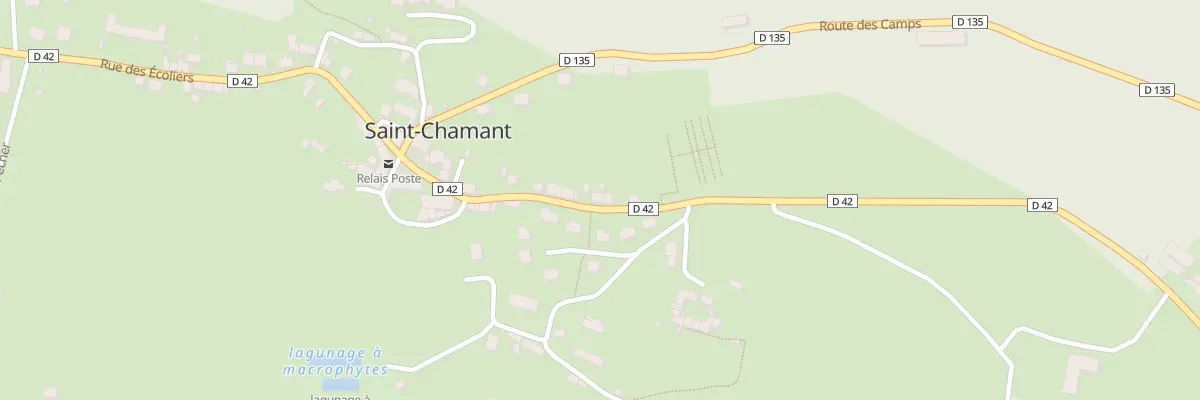 Plan du 5103 Le Bourg à Saint-Chamant