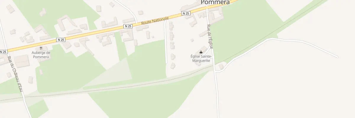 Plan du 8 Les Quatorze à Pommera