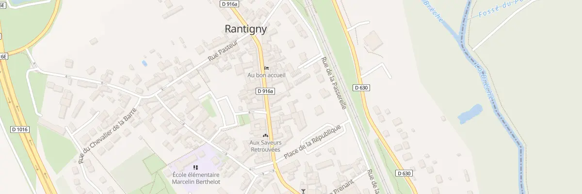 Plan du 14 Rue Anatole France à Liancourt