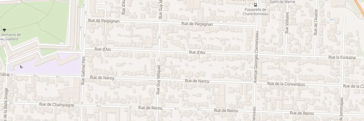 Plan du 26 Rue d’Aix à Maisons-Alfort