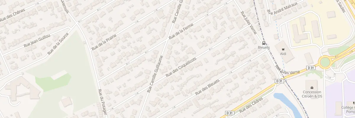 Plan du 17 Rue des Coquelicots à Vigneux-sur-Seine
