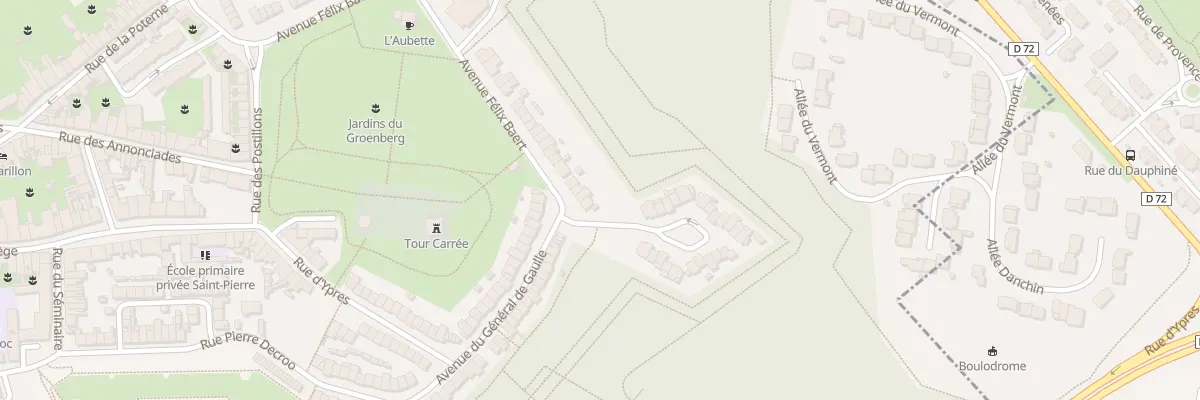 Plan du 77 Av Félix Baert à Bergues