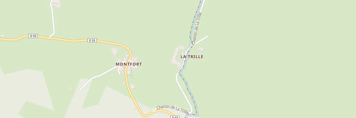 Plan du 3 Che de la Trille à Mazamet