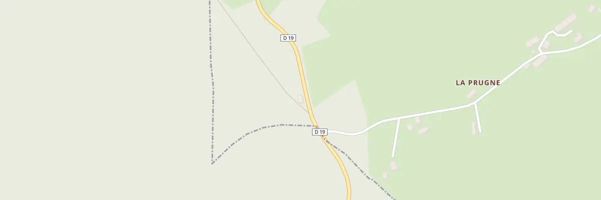 Plan du 7 La Prugne à Saint-Julien-la-Genête