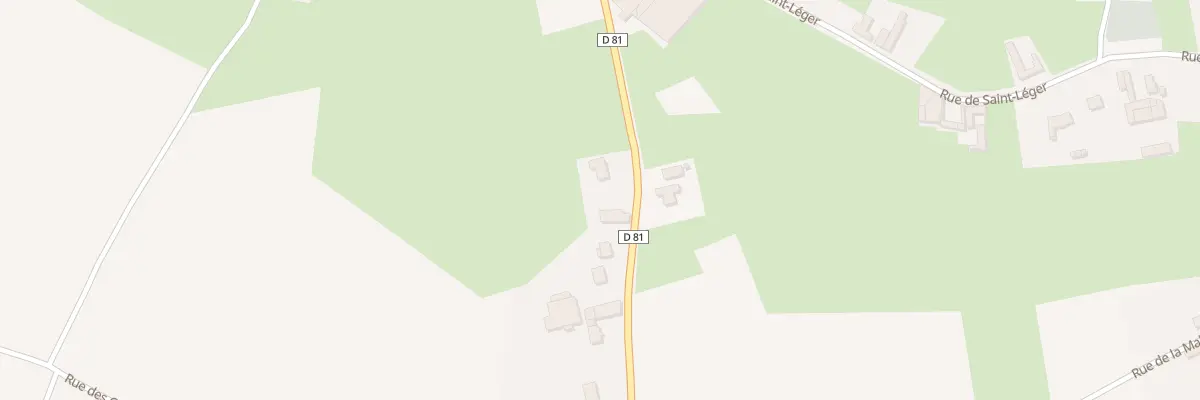Plan du 10 Rue de Maizières à Averdoingt