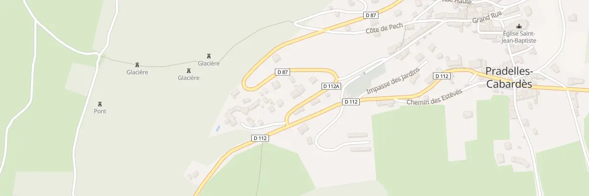 Plan du 103 Les Pailhès à Pradelles-Cabardès
