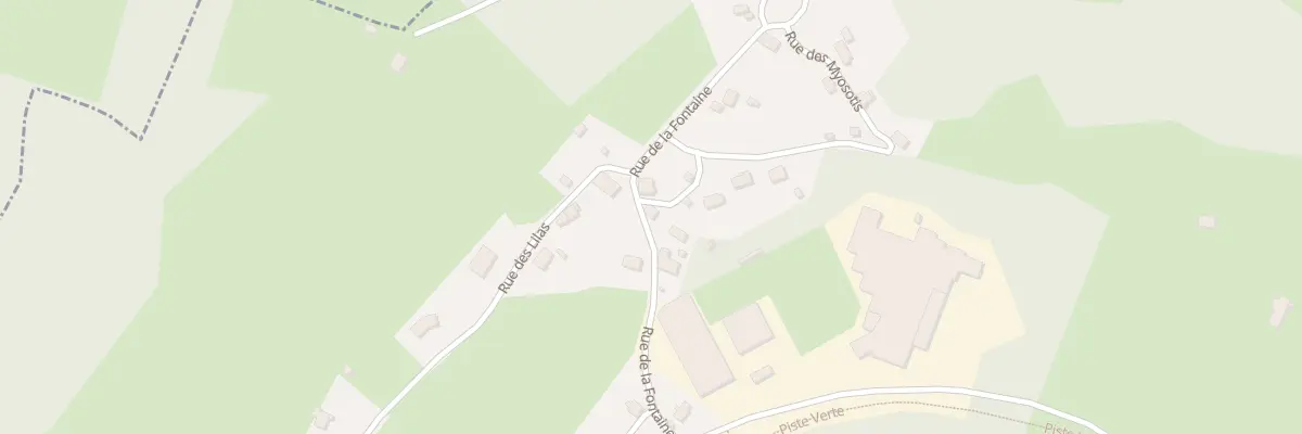 Plan du 10 Rue de la Fontaine à Ydes