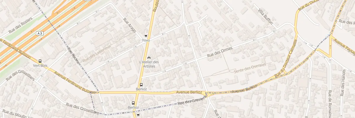 Plan du 82 Rue Ormes à Romainville