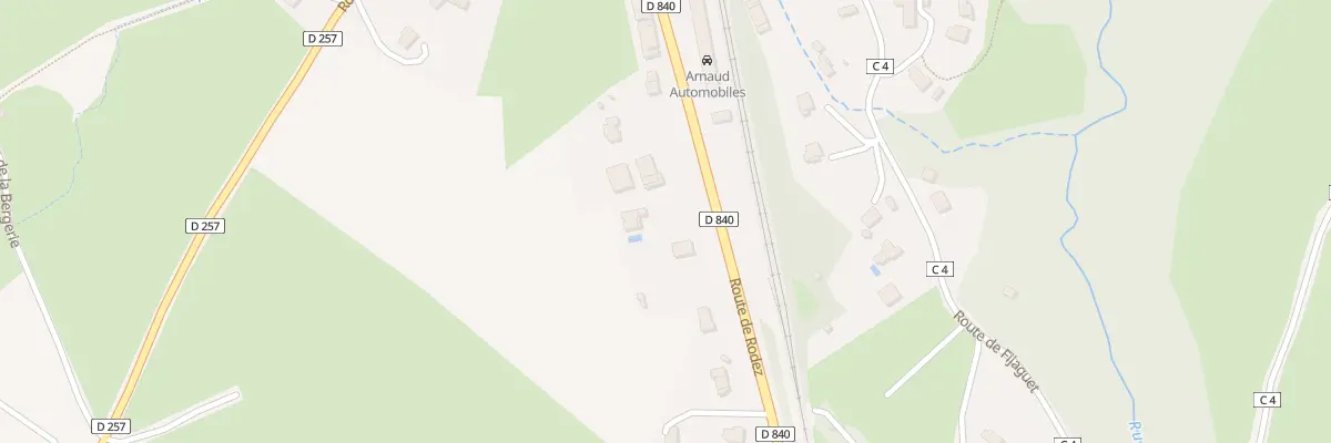 Plan du 342 Rte de Rodez à Valady