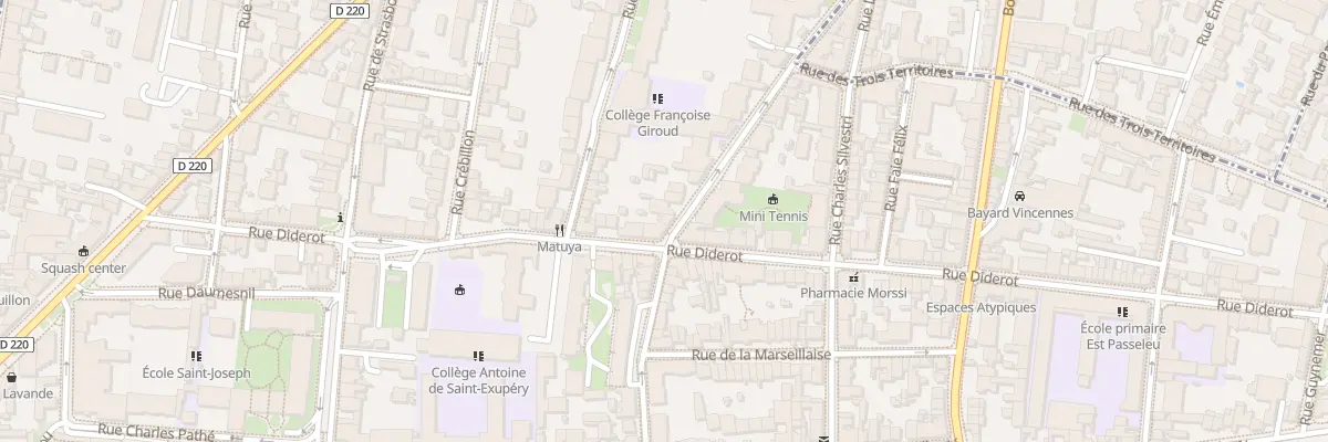Plan du 35 Rue Joseph Gaillard à Vincennes