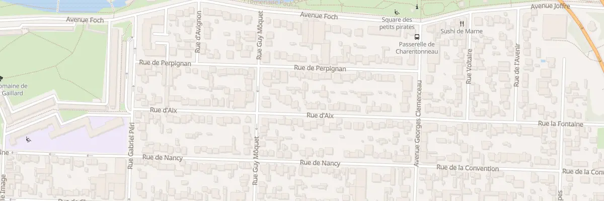 Plan du 37 Rue d’Aix à Maisons-Alfort