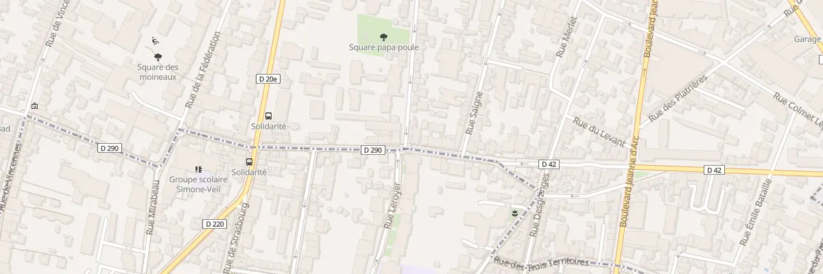 Plan du 91 Rue Carnot à Montreuil